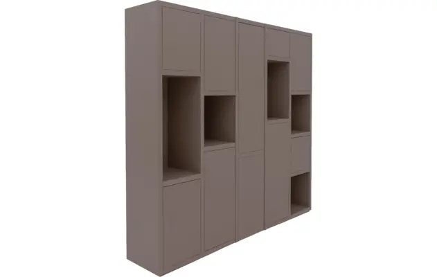 Goossens wandmeubel granada bruin eiken - 8251529-goossens-granada-wandmeubel-eiken-10