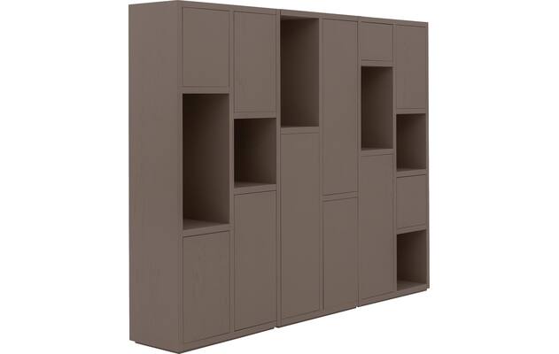 Goossens wandmeubel granada bruin eiken - 8251542-goossens-granada-wandmeubel-eiken-08