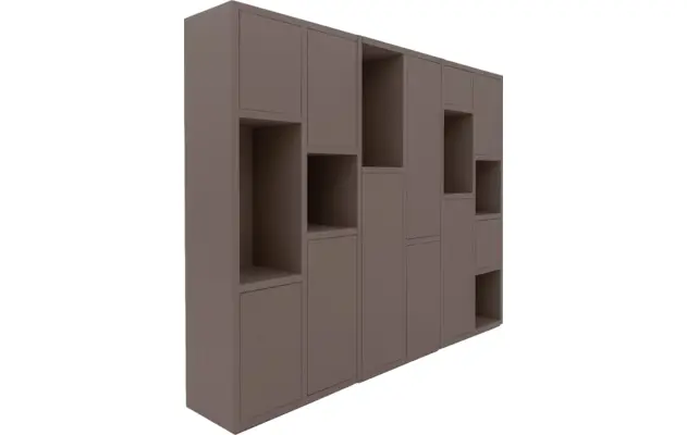 Goossens wandmeubel granada bruin eiken - 8251542-goossens-granada-wandmeubel-eiken-09