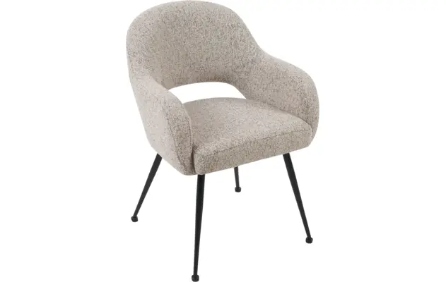 Goossens eetkamerstoel briggen beige stof - 8251549-goossens-briggen-eetkamerstoel-stof-wit-03