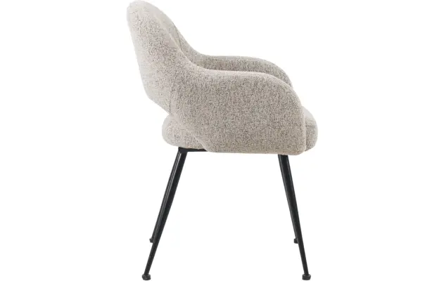 Goossens eetkamerstoel briggen beige stof - 8251549-goossens-briggen-eetkamerstoel-stof-wit-04