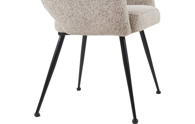 Goossens eetkamerstoel briggen beige stof - 8251549-goossens-briggen-eetkamerstoel-stof-wit-07