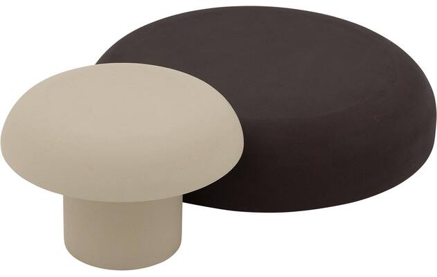 Goossens salontafel mushroom beige leefbeton - 8251552-goossens-mushroom-salontafel-leefbeton-09