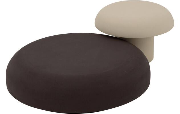 Goossens salontafel mushroom beige leefbeton - 8251552-goossens-mushroom-salontafel-leefbeton-11