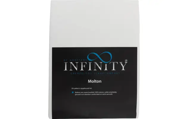Goossens molton tbv matras infinity matras molton 25 cm wit stof - 8251571-goossens-infinity-matras-molton-30-cm-matrasbeschermer-stof-02