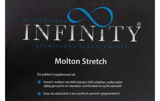 Goossens molton tbv matras infinity matras molton 25 cm wit stof - 8251573-goossens-infinity-matras-molton-30-cm-matrasbeschermer-stof-03