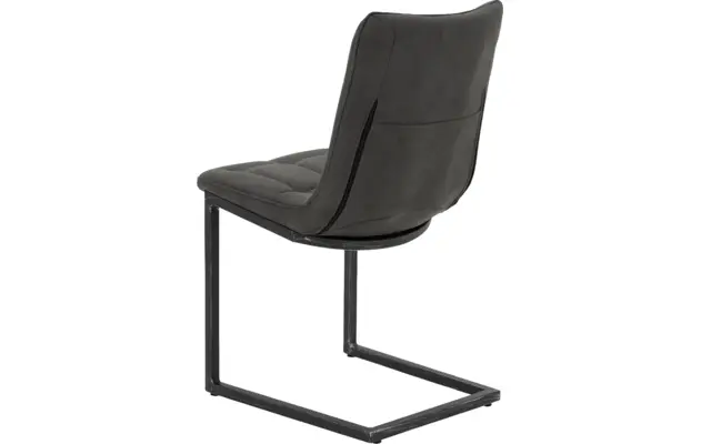 Goossens eetkamerstoel steven grijs micro leer - 8251588-goossens-steven-eetkamerstoel-micro-leer-grijs-02