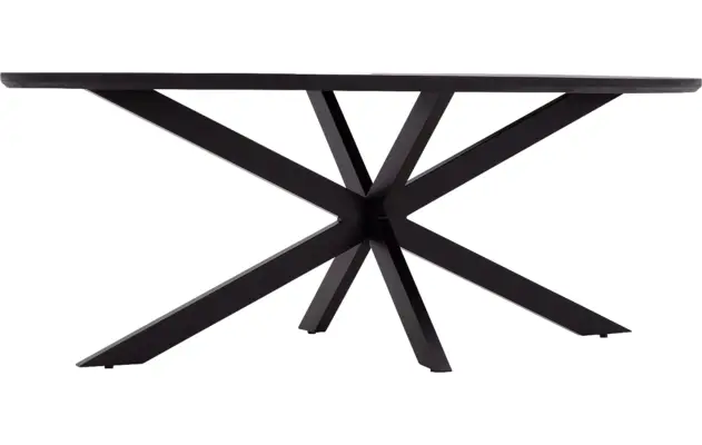 Goossens eettafel nilo zwart mango - 8251606-goossens-nilo-eettafel-mango-zwart-04