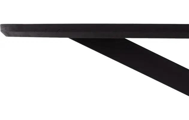 Goossens eettafel nilo zwart mango - 8251606-goossens-nilo-eettafel-mango-zwart-05