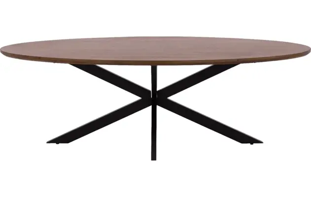 Goossens eettafel nilo bruin mango - 8251607-goossens-nilo-eettafel-mango-bruin-02