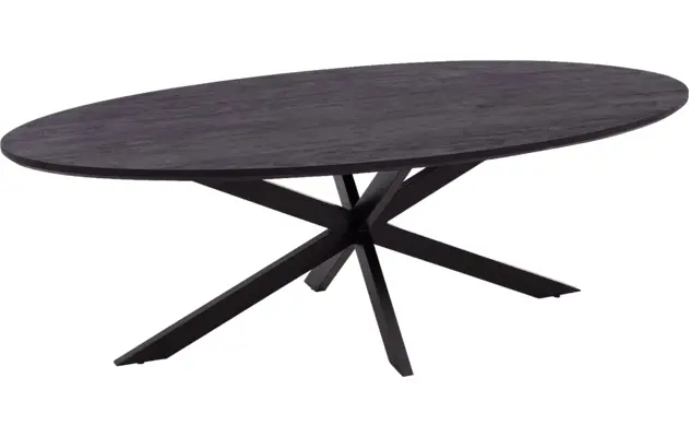 Goossens eettafel nilo zwart mango - 8251608-goossens-nilo-eettafel-mango-zwart-03