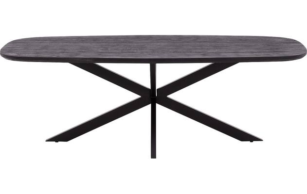 Goossens eettafel nilo zwart mango - 8251614-goossens-nilo-eettafel-mango-zwart-02