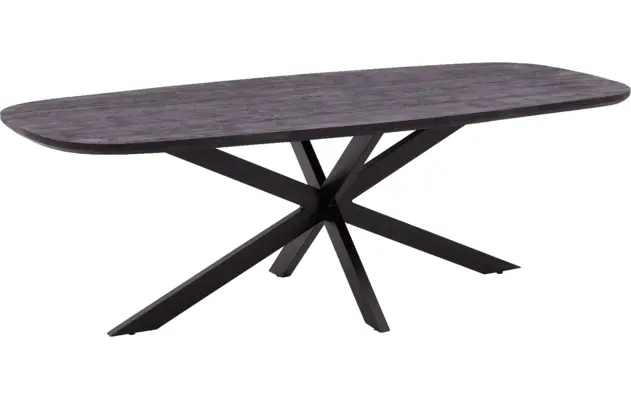 Goossens eettafel nilo zwart mango - 8251614-goossens-nilo-eettafel-mango-zwart-03