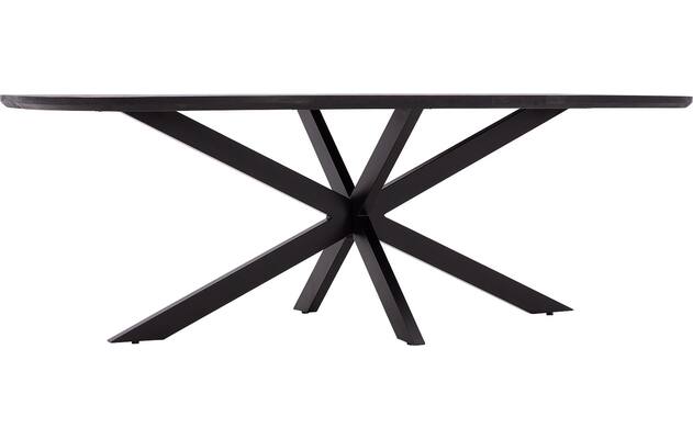 Goossens eettafel nilo zwart mango - 8251614-goossens-nilo-eettafel-mango-zwart-04