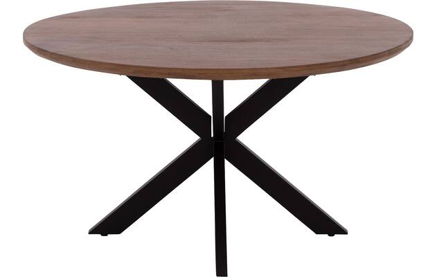 Goossens eettafel nilo bruin mango - 8251619-goossens-nilo-eettafel-mango-bruin-02