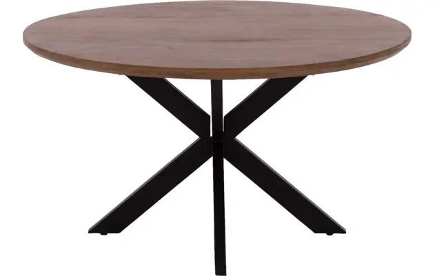 Goossens eettafel nilo bruin mango - 8251619-goossens-nilo-eettafel-mango-bruin-02