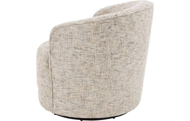 Goossens draaifauteuil milk wit stof - 8251630-goossens-milk-fauteuil-stof-02