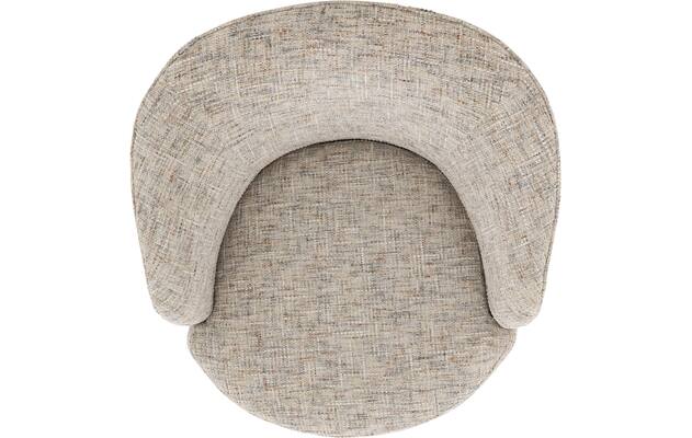 Goossens draaifauteuil milk wit stof - 8251630-goossens-milk-fauteuil-stof-09