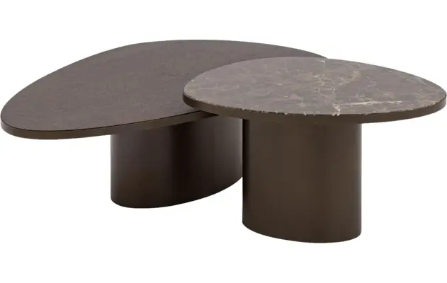Goossens excellent salontafel solea bruin marmer - 8251637-goossens-excellent-solea-salontafel-marmer-12