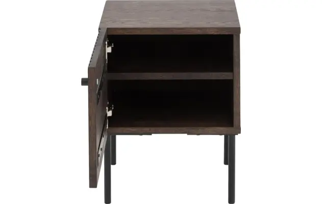 Goossens nachtkastje capelli donker bruin eiken - 8251638-goossens-capelli-nachtkastje-eiken-04