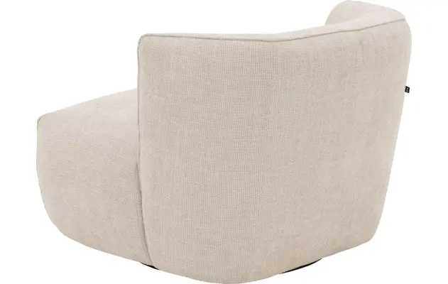 Goossens draaifauteuil nayla wit stof - 8251640-goossens-nayla-fauteuil-stof-02