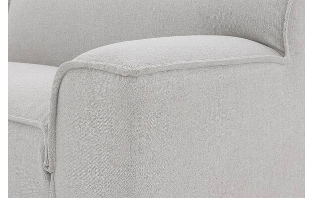 Goossens excellent loungebank sens bruin stof - 8251645-gespiegeld-08