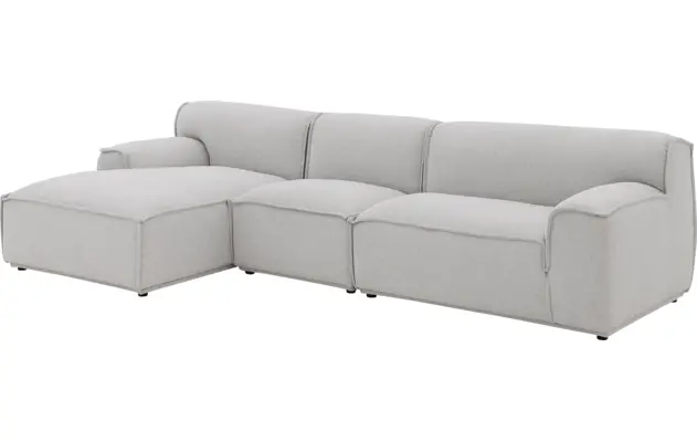 Goossens excellent loungebank sens bruin stof - 8251645-goossens-excellent-sens-bank-stof-bruin-02