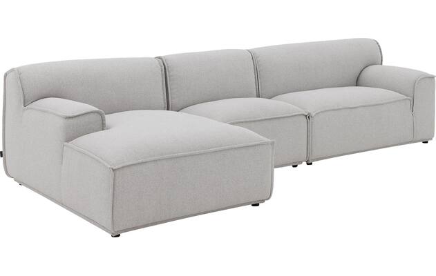 Goossens excellent loungebank sens bruin stof - 8251645-goossens-excellent-sens-bank-stof-bruin-04