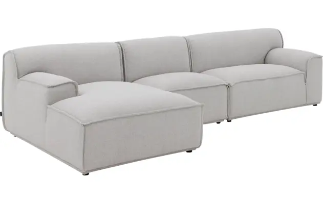 Goossens excellent loungebank sens bruin stof - 8251645-goossens-excellent-sens-bank-stof-bruin-04