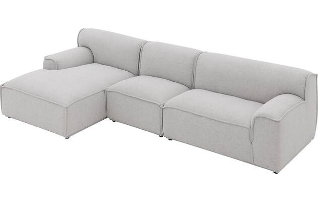 Goossens excellent loungebank sens bruin stof - 8251645-goossens-excellent-sens-bank-stof-bruin-05