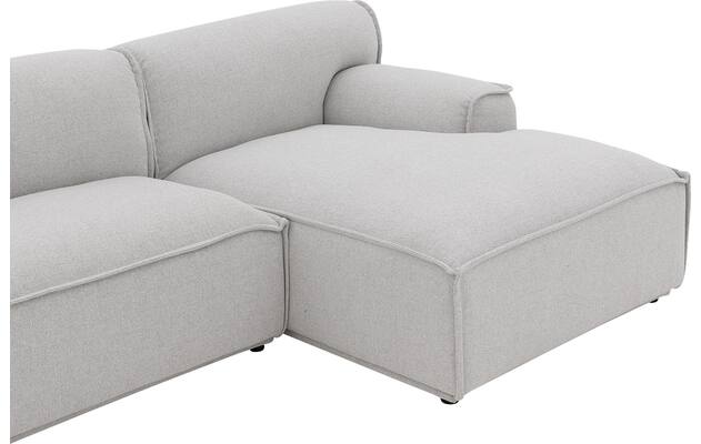 Goossens excellent loungebank sens bruin stof - 8251646-gespiegeld-07