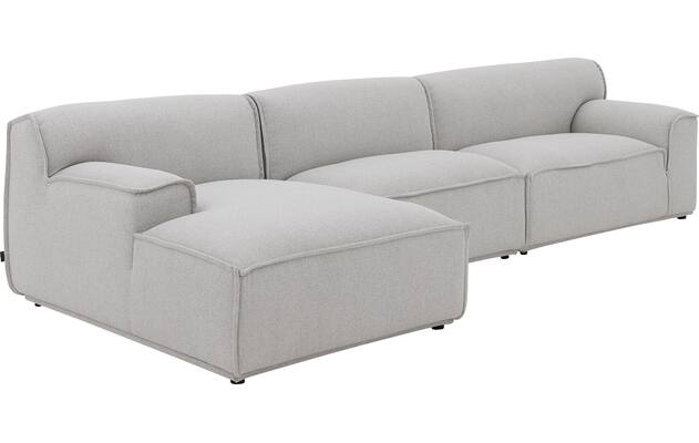 Goossens excellent loungebank sens bruin stof - 8251646-goossens-excellent-sens-bank-stof-bruin-04