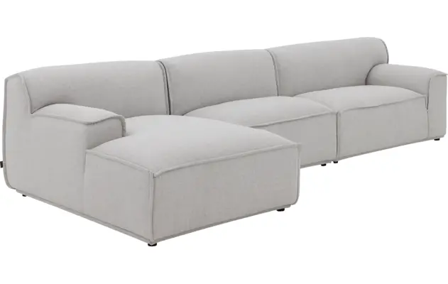 Goossens excellent loungebank sens bruin stof - 8251646-goossens-excellent-sens-bank-stof-bruin-04