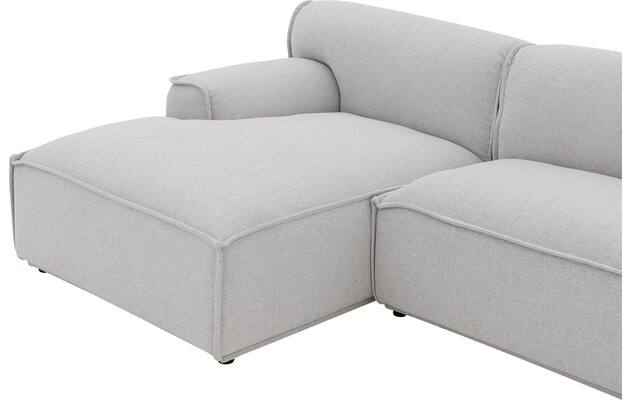 Goossens excellent loungebank sens bruin stof - 8251646-goossens-excellent-sens-bank-stof-bruin-06