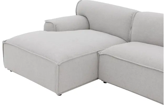 Goossens excellent loungebank sens bruin stof - 8251646-goossens-excellent-sens-bank-stof-bruin-06