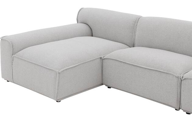Goossens excellent loungebank sens bruin stof - 8251648-goossens-excellent-sens-bank-stof-bruin-06