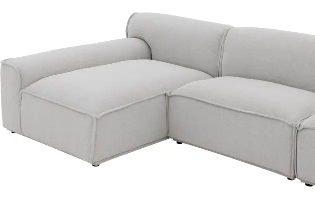 Goossens excellent loungebank sens bruin stof - 8251648-goossens-excellent-sens-bank-stof-bruin-06
