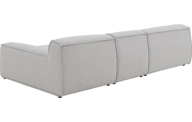 Goossens excellent loungebank sens bruin stof - 8251654-gespiegeld-04