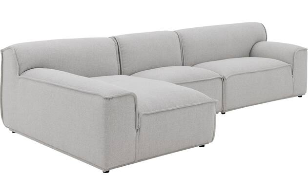 Goossens excellent loungebank sens bruin stof - 8251654-goossens-excellent-sens-bank-stof-bruin-04