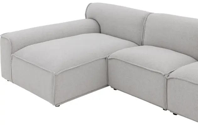 Goossens excellent loungebank sens bruin stof - 8251654-goossens-excellent-sens-bank-stof-bruin-06