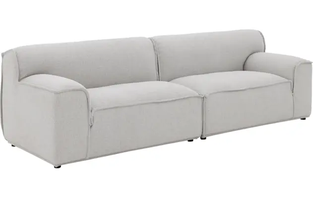 Goossens excellent zitbank sens bruin stof - 8251657-goossens-excellent-sens-bank-stof-bruin-02