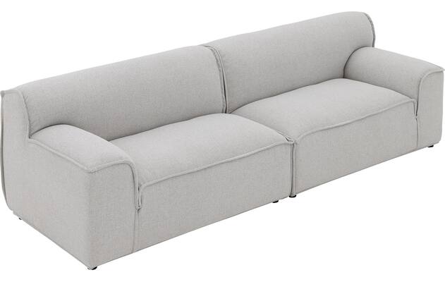 Goossens excellent zitbank sens bruin stof - 8251657-goossens-excellent-sens-bank-stof-bruin-04