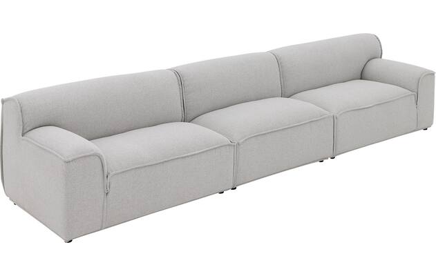Goossens excellent zitbank sens bruin stof - 8251658-goossens-excellent-sens-bank-stof-bruin-04