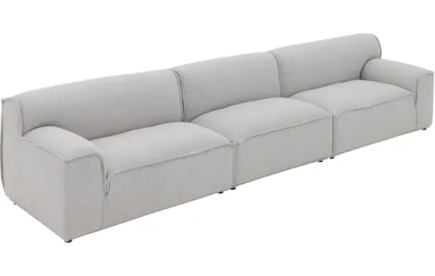 Goossens excellent zitbank sens bruin stof - 8251658-goossens-excellent-sens-bank-stof-bruin-04