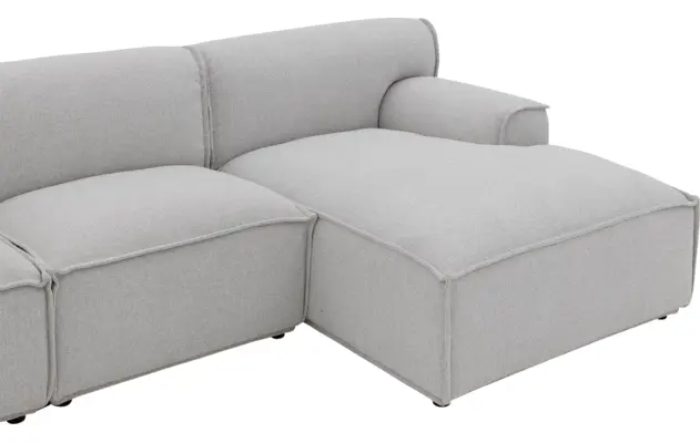 Goossens excellent u bank sens bruin stof - 8251659-gespiegeld-06
