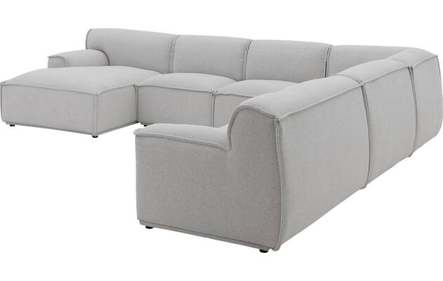 Goossens excellent u bank sens bruin stof - 8251659-goossens-excellent-sens-bank-stof-bruin-06