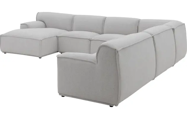 Goossens excellent u bank sens bruin stof - 8251659-goossens-excellent-sens-bank-stof-bruin-06