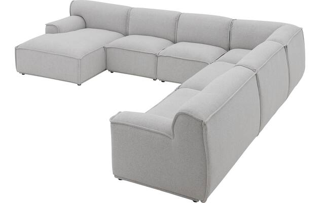 Goossens excellent u bank sens bruin stof - 8251659-goossens-excellent-sens-bank-stof-bruin-07