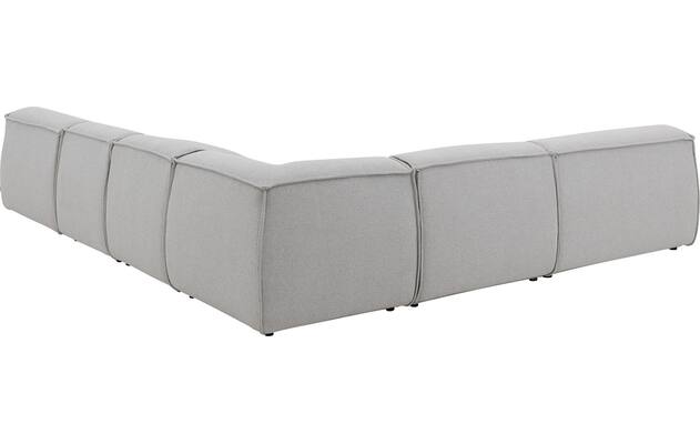 Goossens excellent u bank sens bruin stof - 8251660-gespiegeld-04