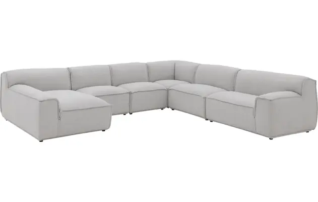 Goossens excellent u bank sens bruin stof - 8251660-goossens-excellent-sens-bank-stof-bruin-02